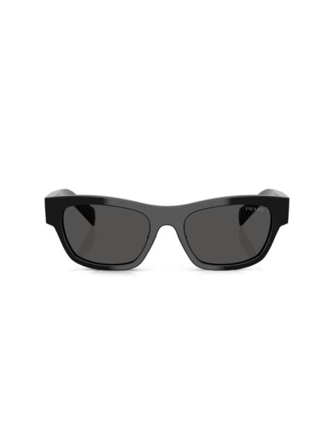 geometric-frame sunglasses