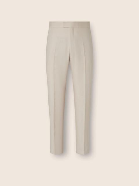 IVORY OASI LINO PANTS