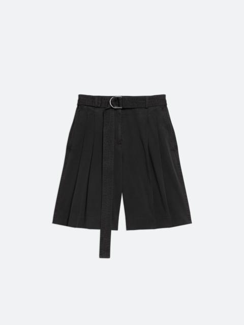 WIDE PLEATED SHORTS