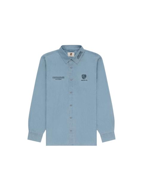 Aime Leon Dore x Porsche 993 Turbo Mechanic Shirt Chambray