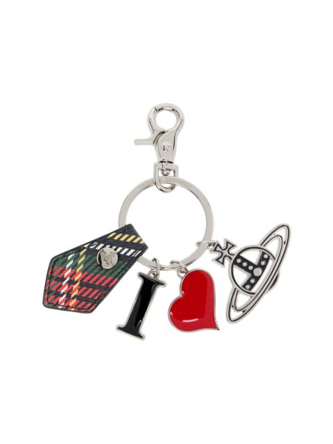 Black 'I Love Orb' Keychain