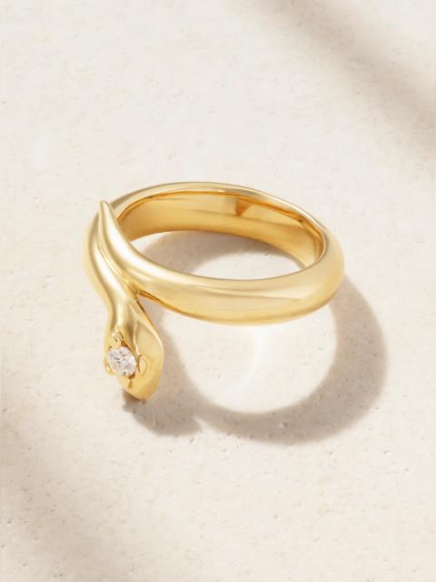 Wholeness 18-karat Gold Diamond Ring