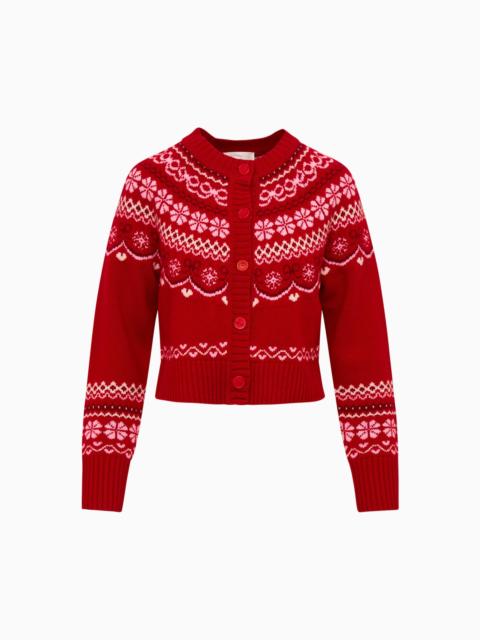 Shantae Wool Fair Isle Cardigan