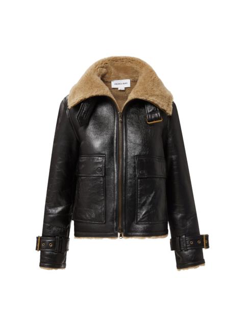 DANIKA SHEARLING JACKET