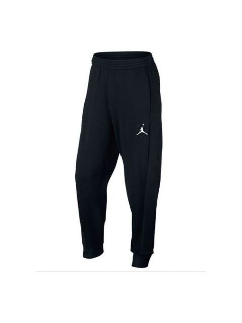 Air Jordan Flight Lite Cuffed Bundle Feet Sports Pants Black 822661-010