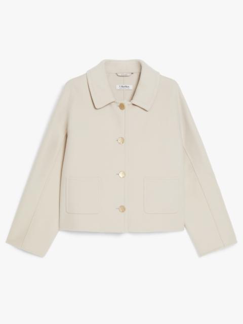 SOGNO Single-breasted double-faced wool jacket