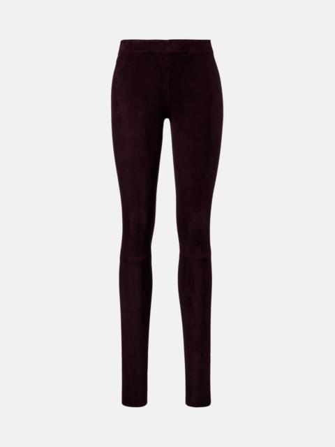 Carolyn suede leggings