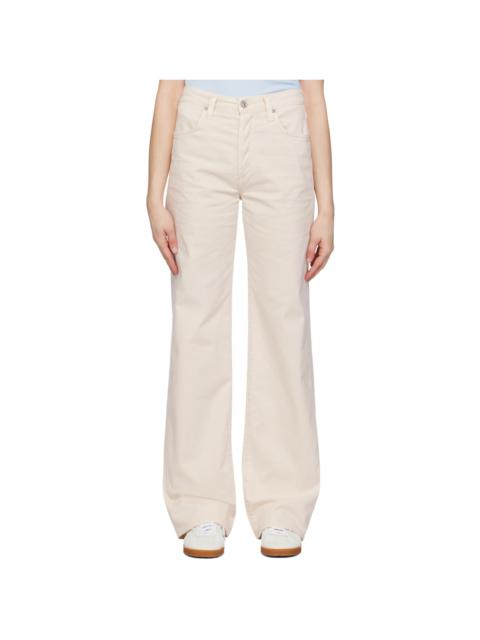Beige Annina 33" Jeans