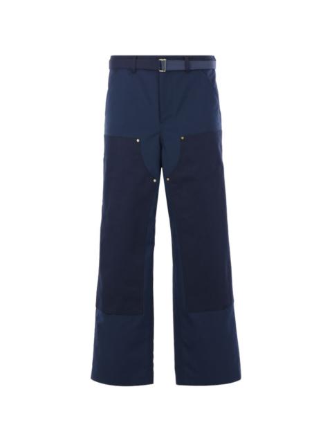 x Carhartt Wip belt loop patch trousers