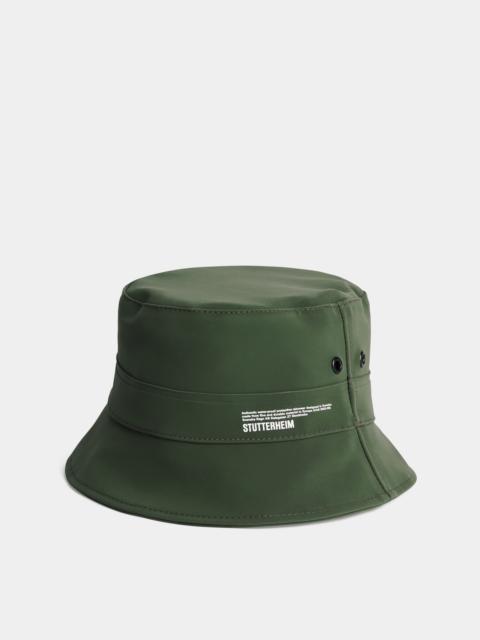 Beckholmen Matte Bucket Hat Green
