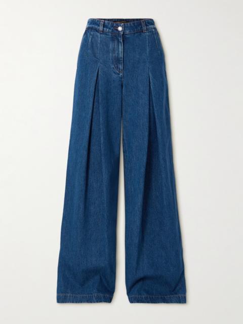 High-rise Wide-leg Jeans