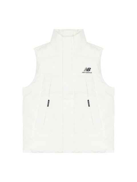 New Balance Pocket Puffer Vest 'White' AMV24360-CIC