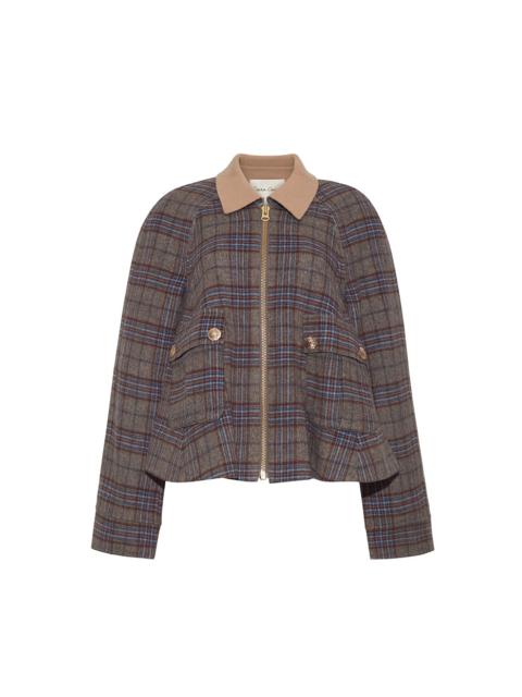 Andrew Jacket
Cropped Plaid, Oversized Cool