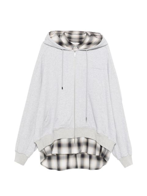 zipped hoodie