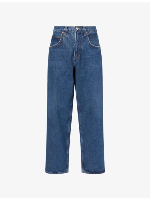 Fusion Baggy Tapered-Leg Denim Jeans
