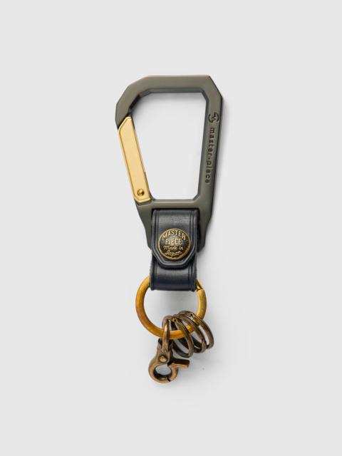 Carabiner Keychain in Navy