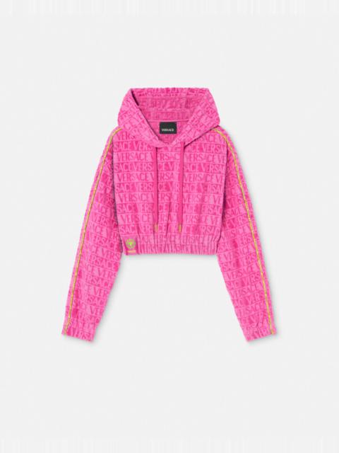 I ♡ Baroque Crop Hoodie