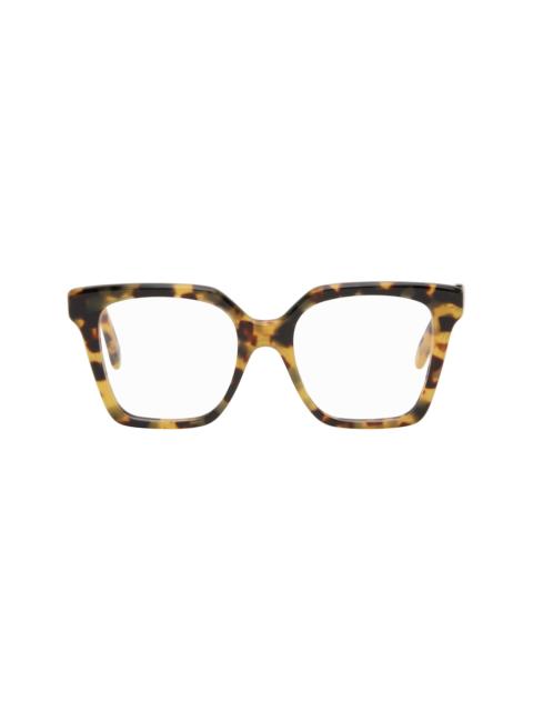 Yellow & Black Slim Glasses