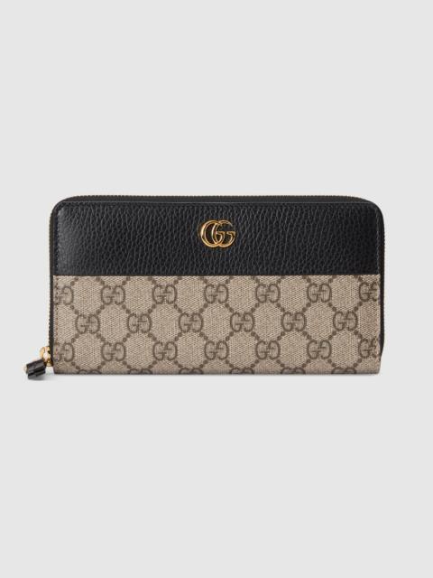 GG Marmont zip around wallet