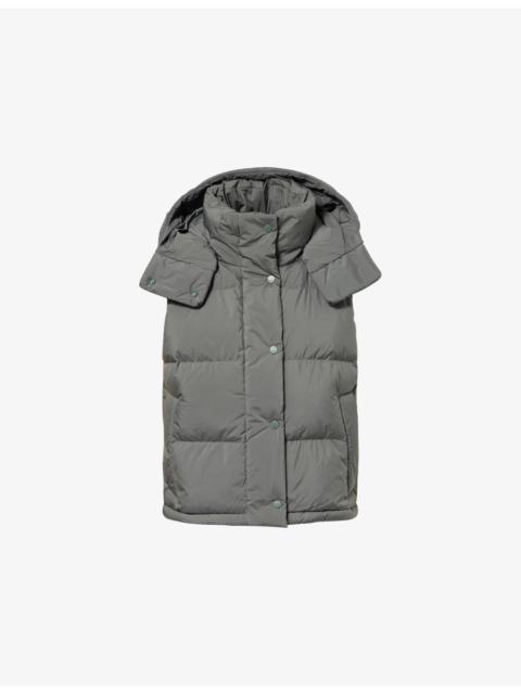 Wunder Puff Cropped Shell-Down Gilet