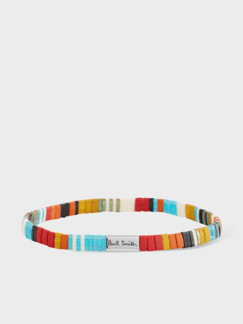 'Signature Stripe' Flat Bead Bracelet