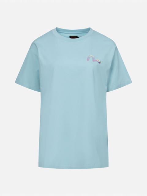 CRANES AND WISTERIA DAICOCK BOYFRIEND T-SHIRT