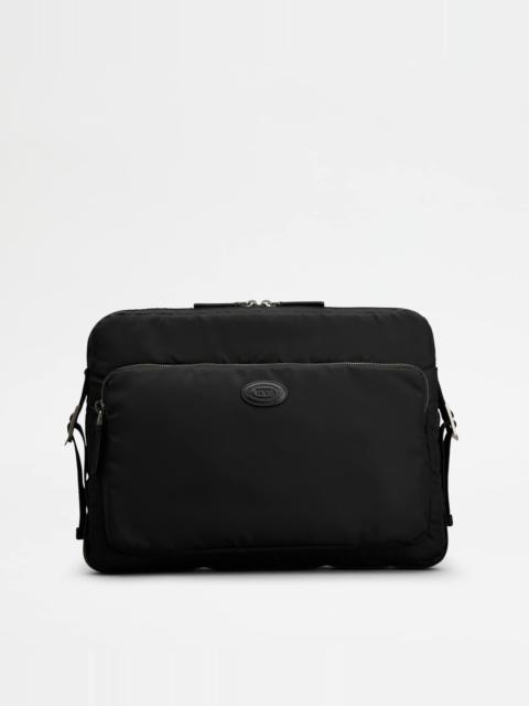 POUCH IN FABRIC SMALL - BLACK