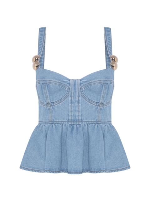 MARINA DENIM TOP