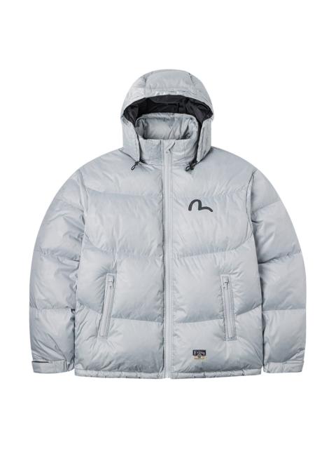 Allover Seagull Crane Jacquard Regular Fit Down Jacket