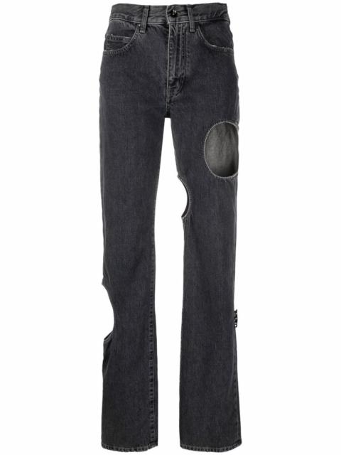 Meteor  straight-leg jeans