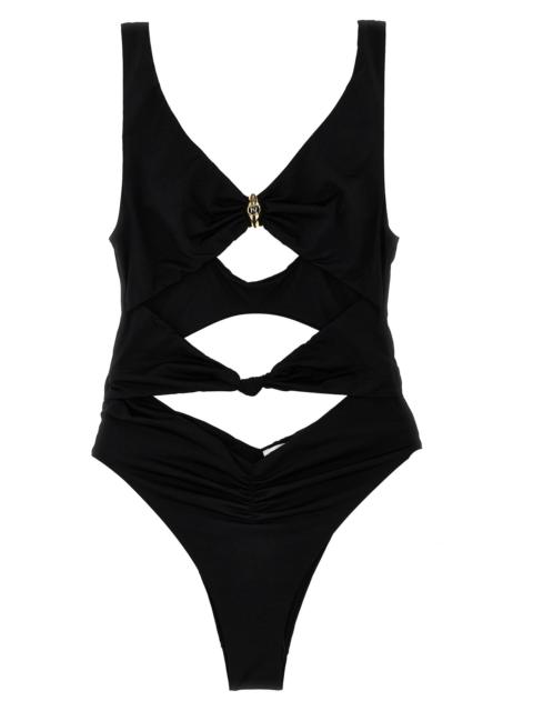 Knot one-piece swimsuit