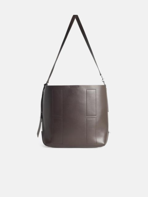 CHOCOLATE LEATHER BAG