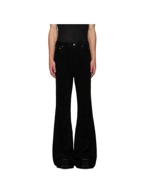Black Concordians Bolan Bootcut Trousers
