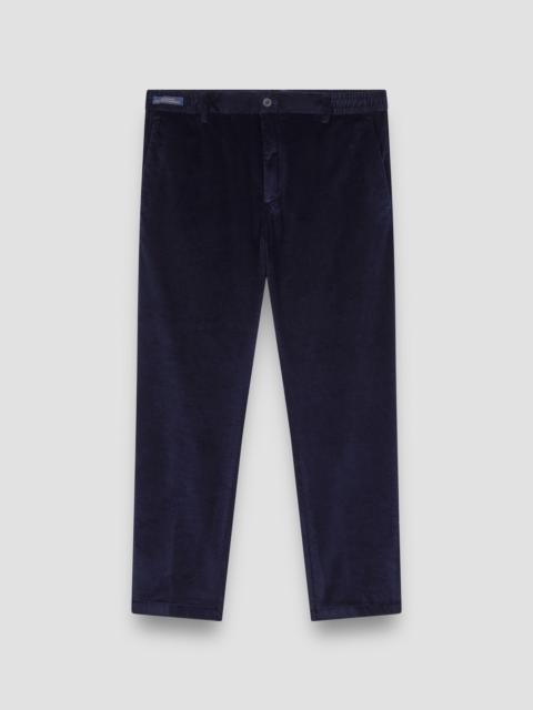 VELVET CHINO TROUSERS
