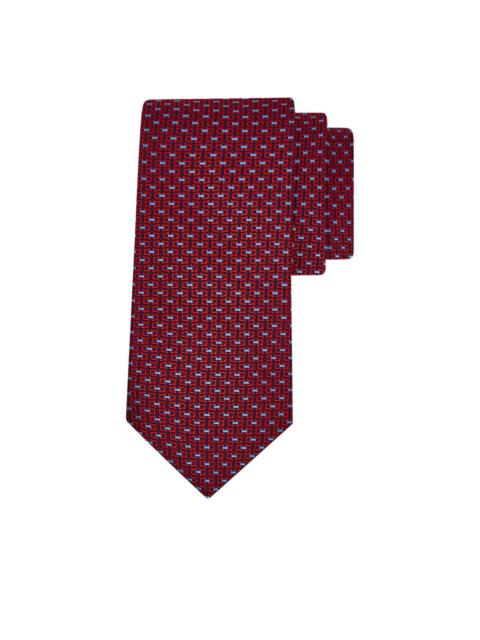 jacquard gancini tie