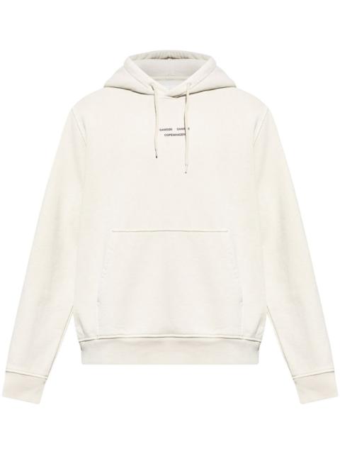 logo-print hoodie