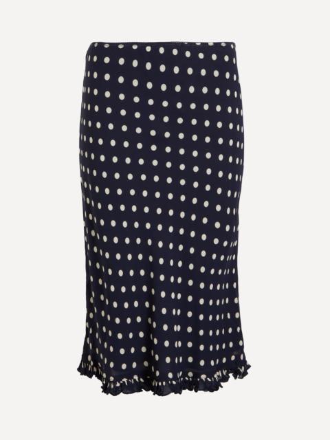 Layla Orion Dot Knee-Length Skirt