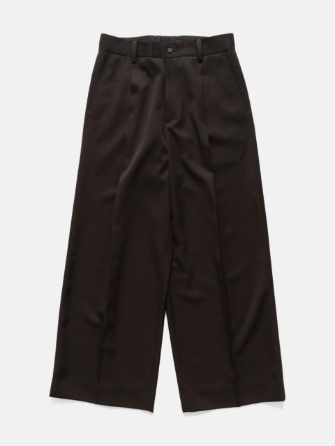 Extra Wide Trousers Dark Brown