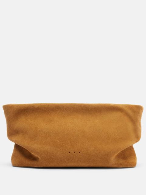 Nina Small suede clutch