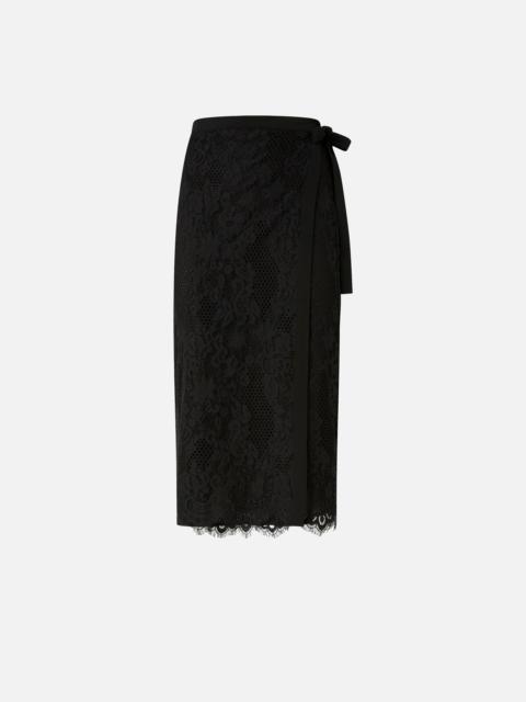 REBRODÉ LACE SKIRT