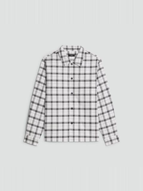 Button-Up Shirt in Checked Cotton