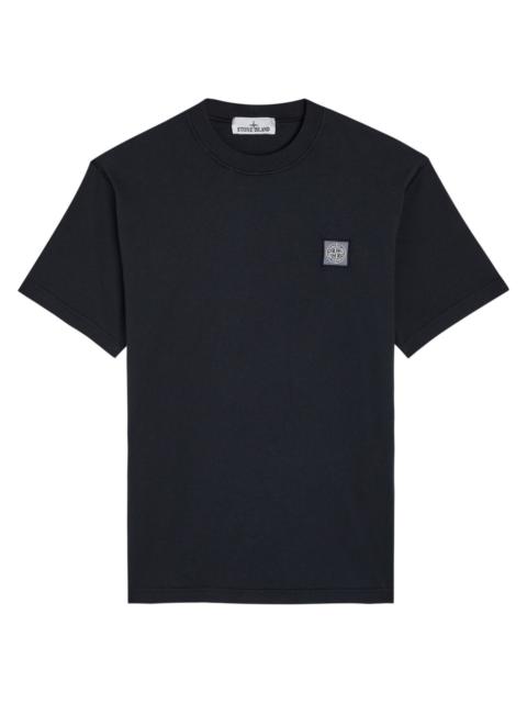 Stone Island Tonal Compass Logo Cotton T-shirt