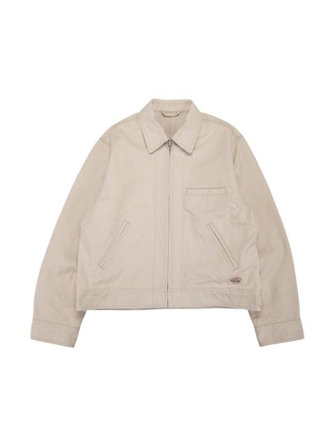 Stüssy Work Jacket Collared Stone