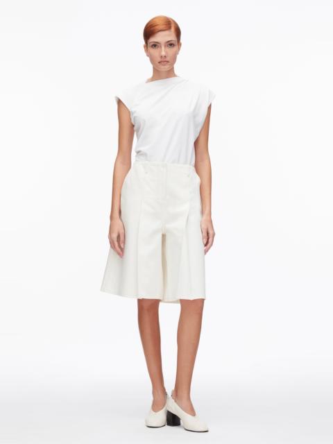 Ghost Patch Lightweight Denim Bermuda Shorts