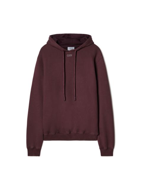 Embr Stitch Arrow Reg Hoodie