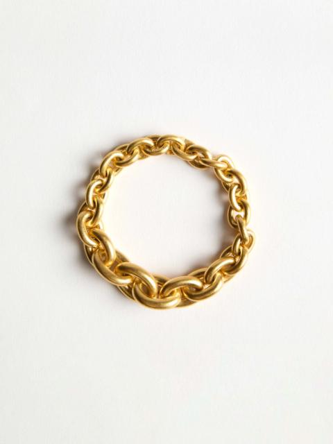 CHAIN-LINK BRACELET IN 18KT YELLOW GOLD