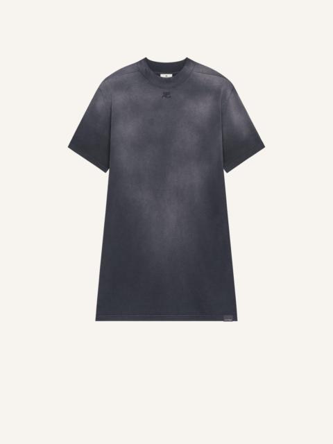 SOLARIZED T-SHIRT DRESS