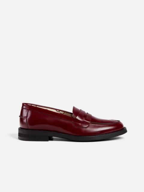 Wilde Burgundy Penny Loafer - Women's