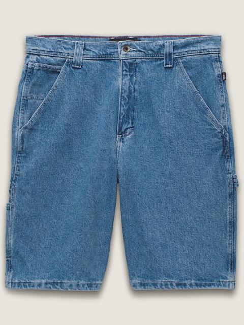 Drill Chore Loose Denim Shorts