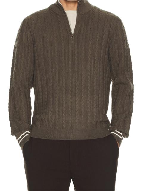 Tuscano Quarter Zip Sweater